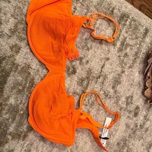 Cosabella Vibrant Orange Bra